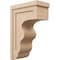 Ekena Millwork 11"W x 22"D x 33"H Classic Highland Rough Cedar Woodgrain TimberThane Corbel, Primed Tan CORUR11X22X33HLDRCPR - alternate 1